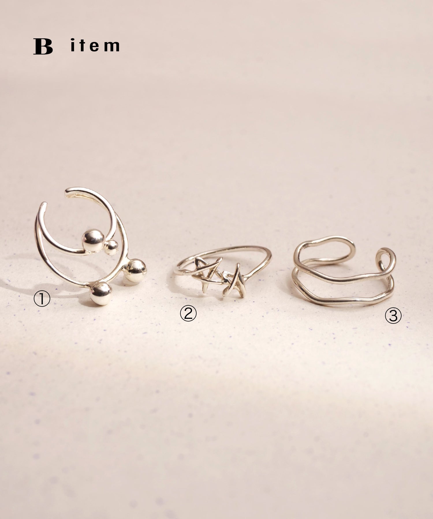 クリスマス限定 5waymini淡水パールチョーカーブレスset シルバー