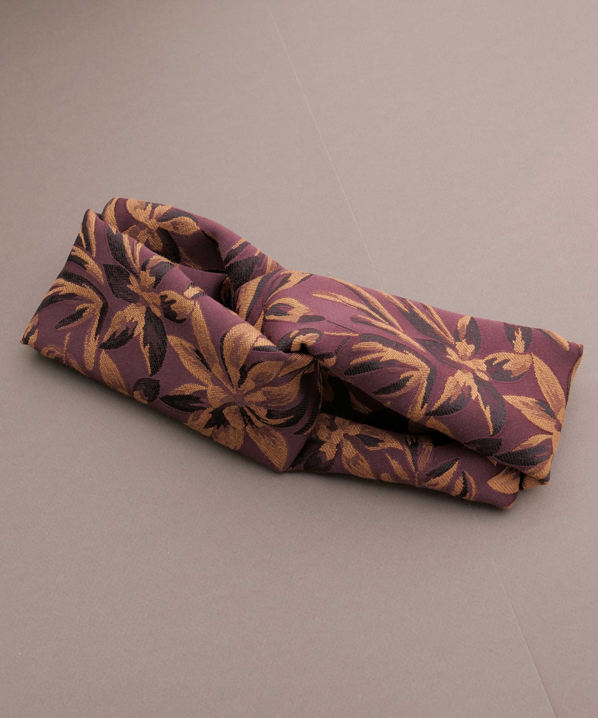 Leaf Jacquard Turban
