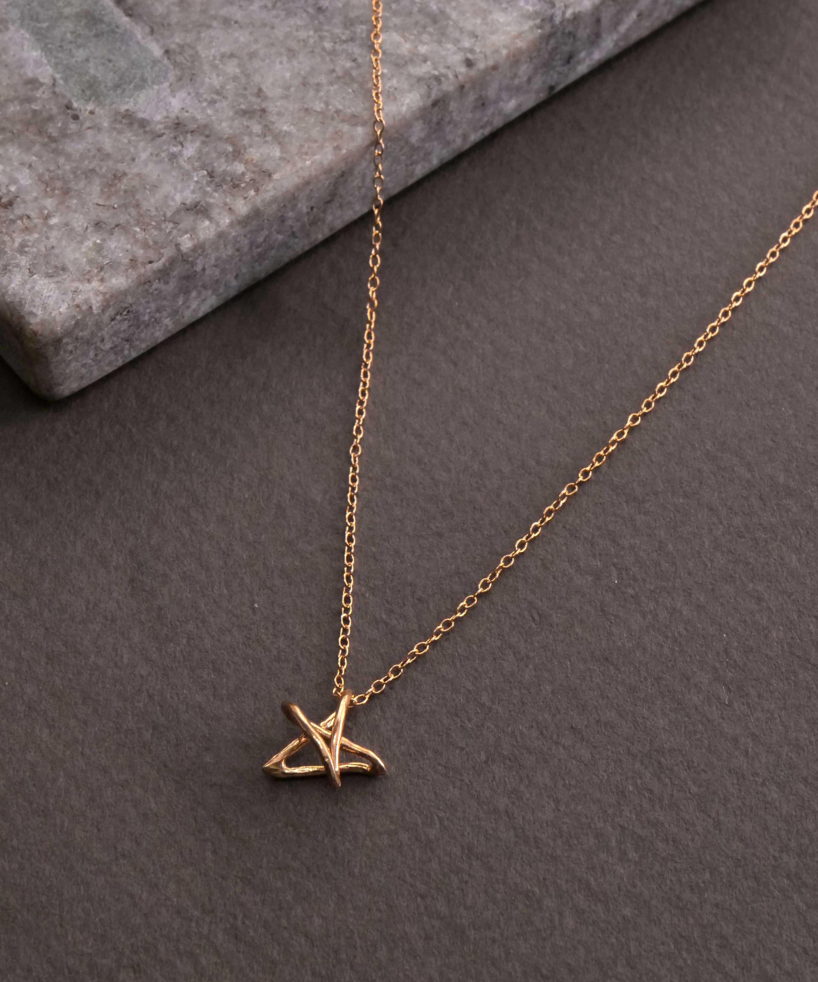 クリスマス限定 ラクガキスターネックレス&イヤーカフ ゴールド&ミックス