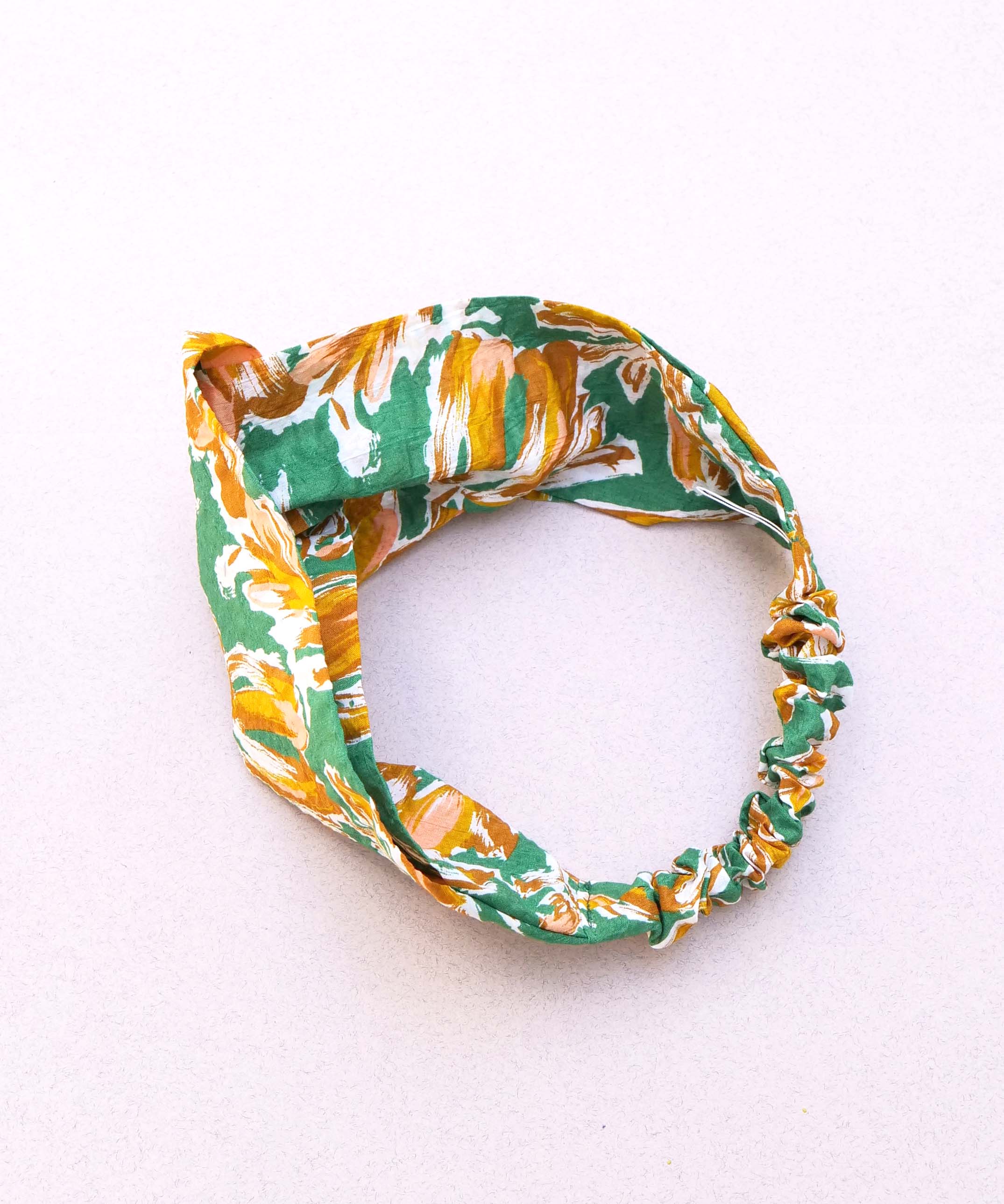 彩色印花棉质头巾