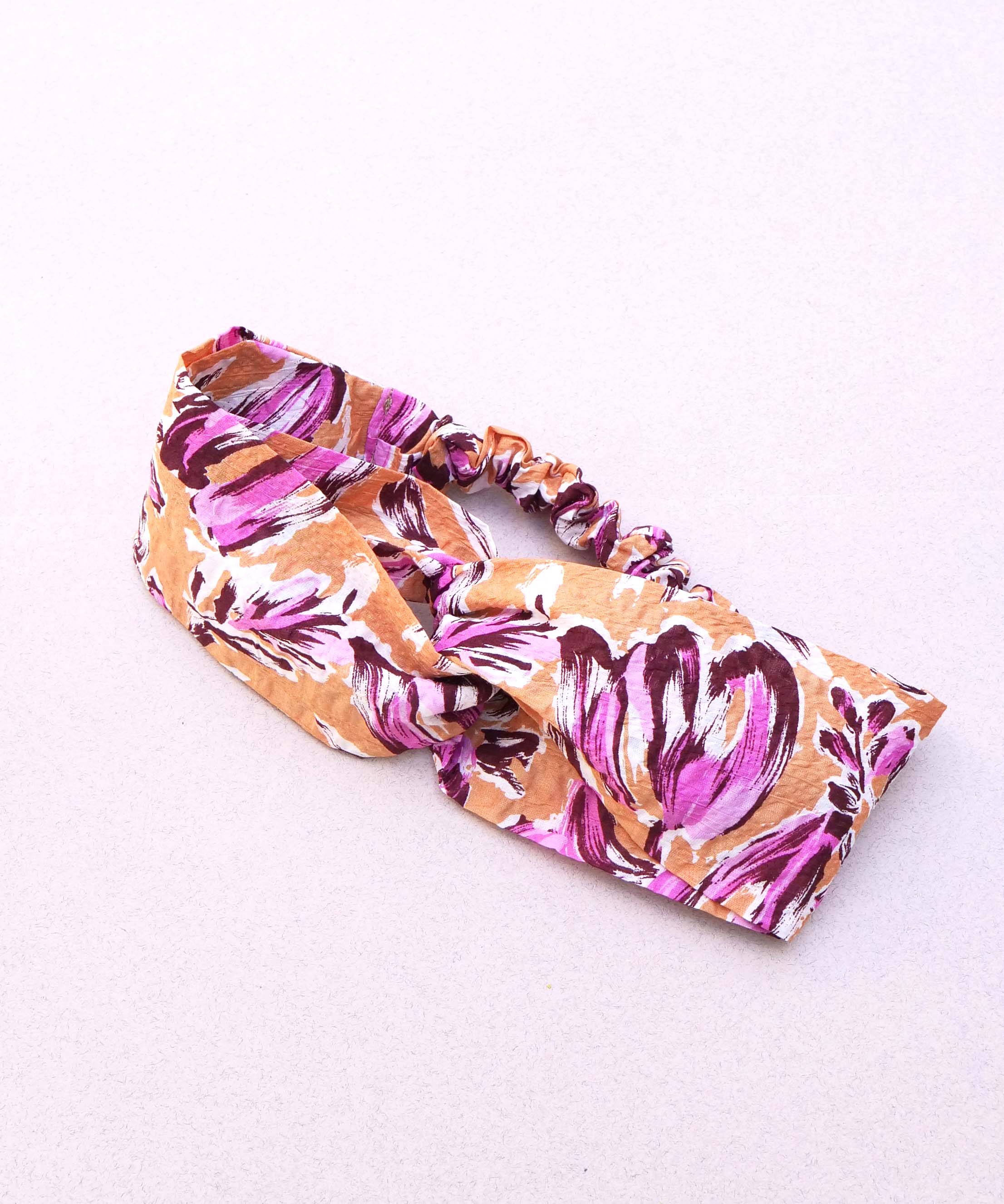 彩色印花棉质头巾