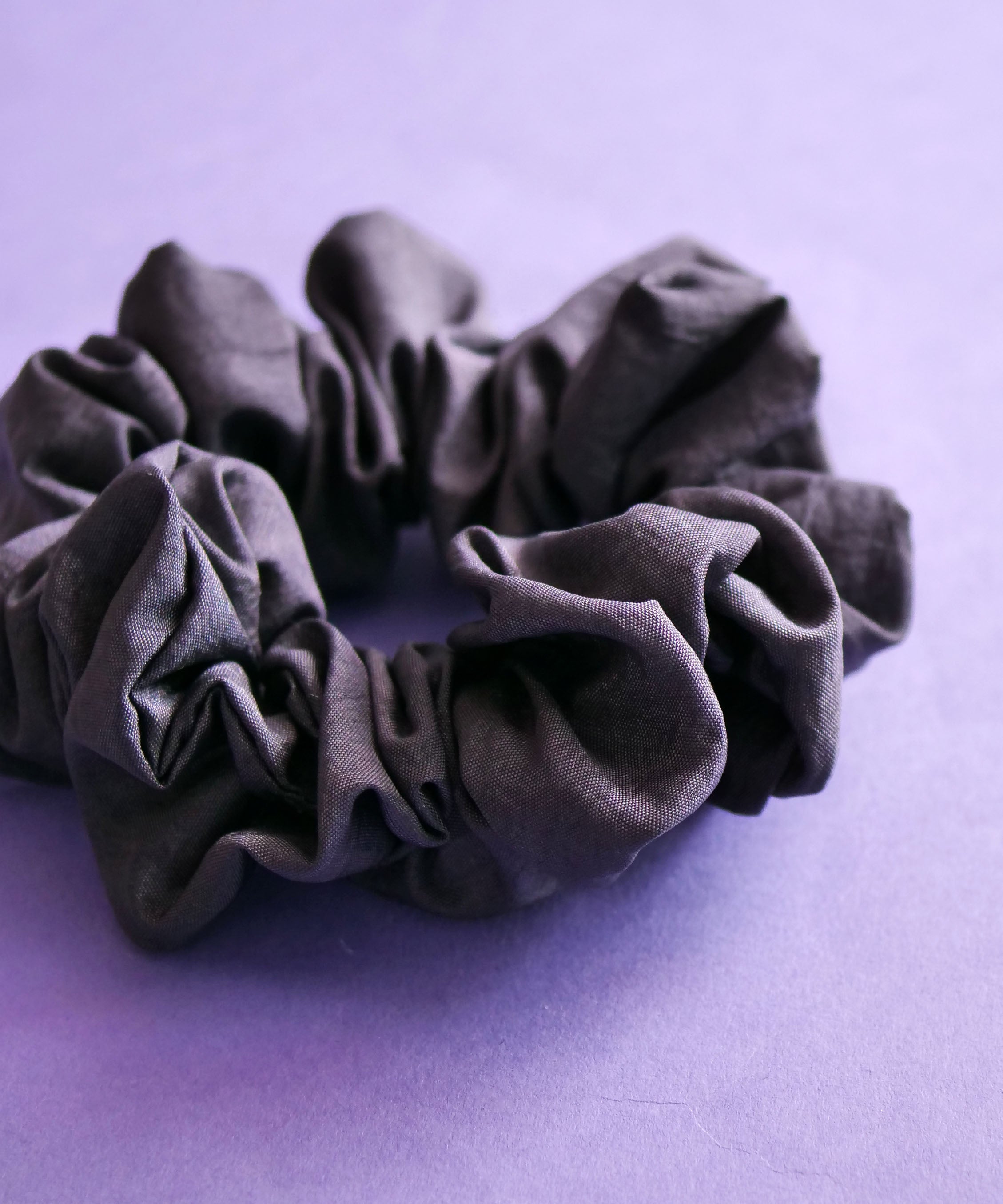 Colorful flower print scrunchie set of 2