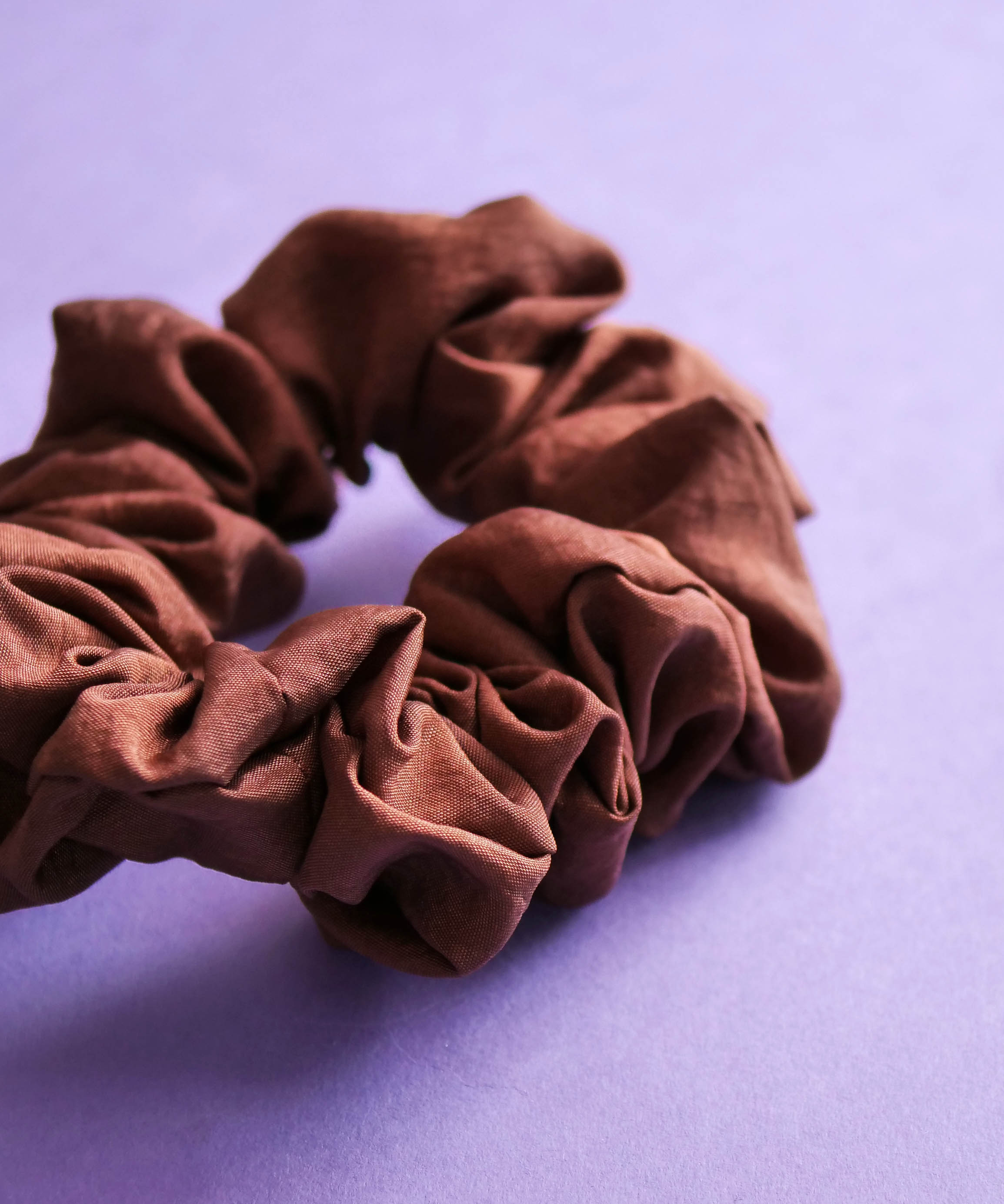 See-through velvet 2-set scrunchie