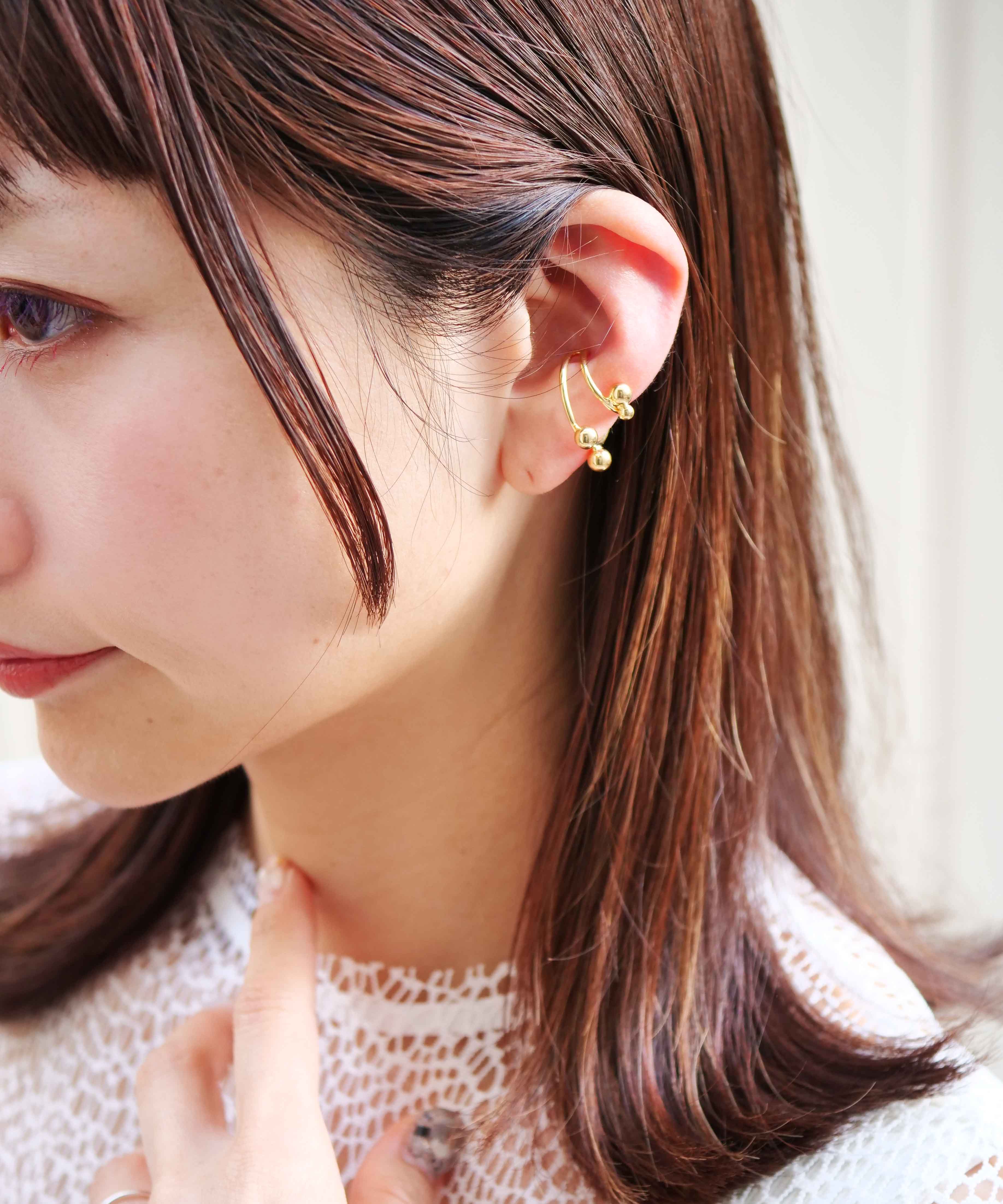 クリスマス限定 5waymini淡水パールチョーカーブレスset ゴールド