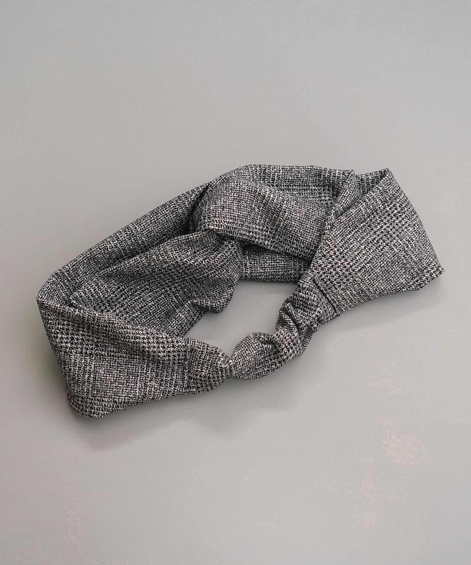 Glen Check Stretch Turban