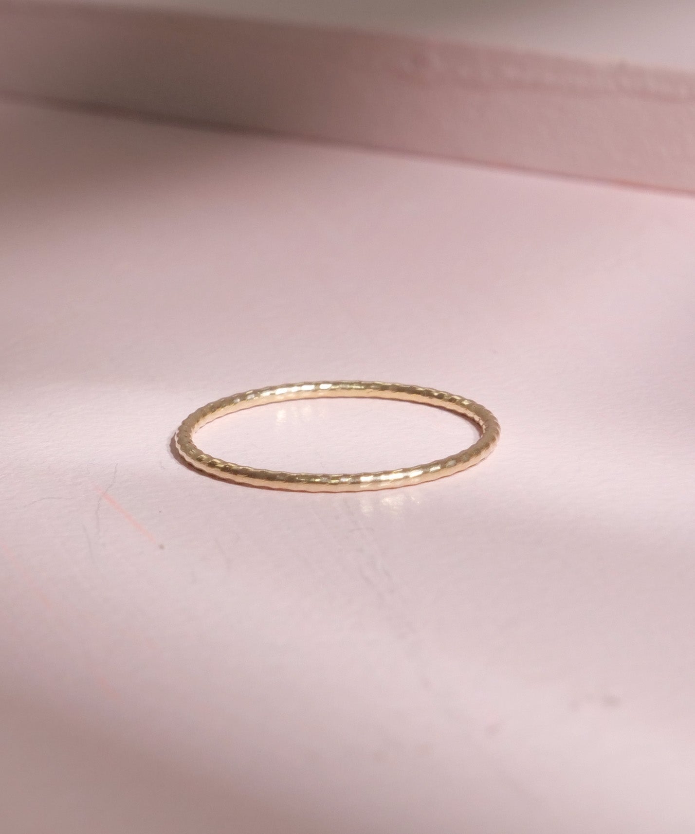 K10 简单 Kizami 戒指 #9 #11 #13