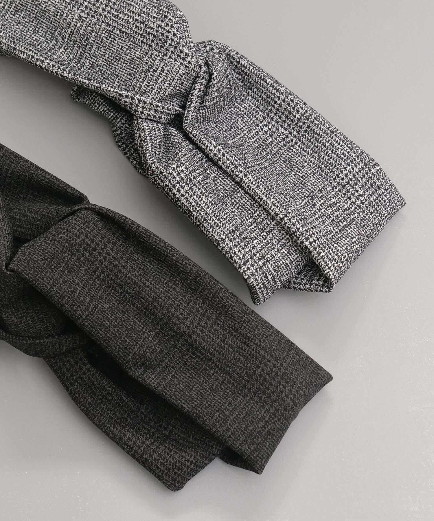 Glen Check Stretch Turban