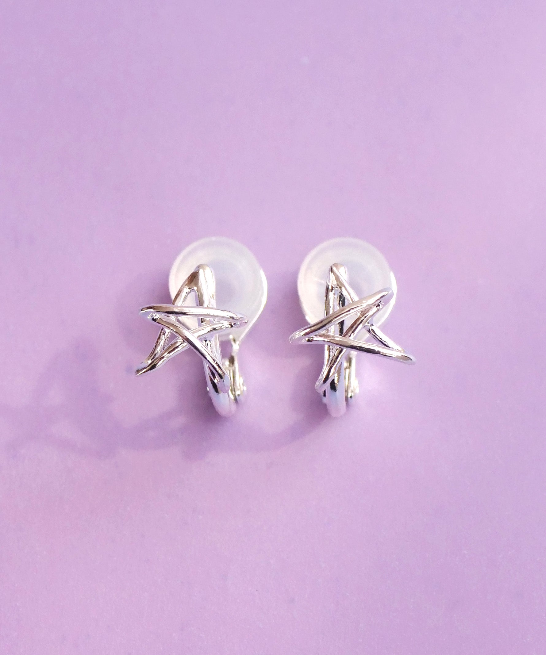 [2025 See-through Lucky Bag] Earrings set, silver 1