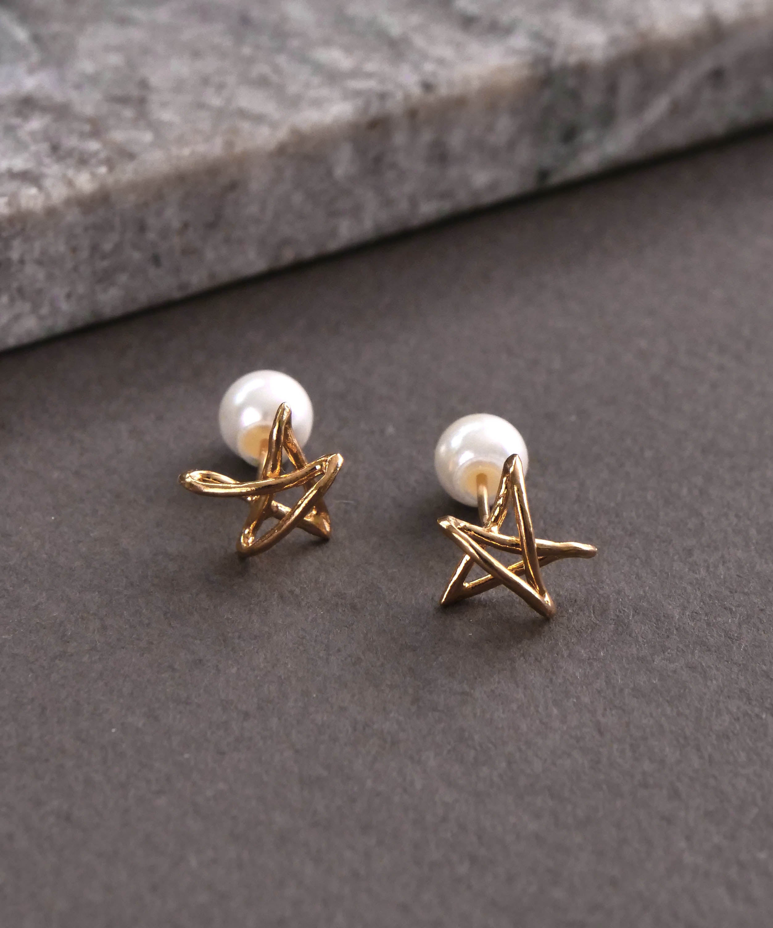 Christmas limited edition Graffiti star necklace &amp; ear cuff set