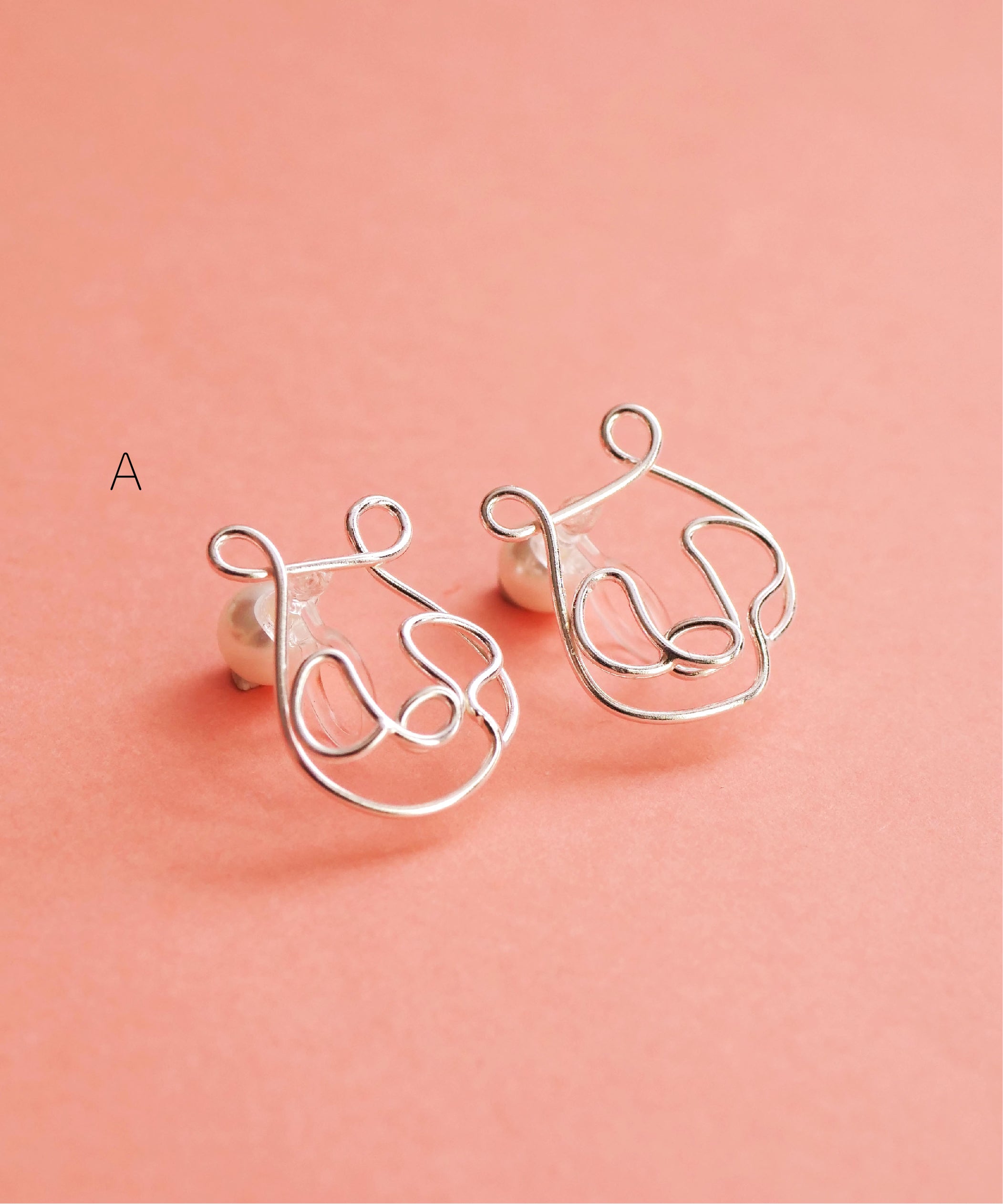 [Limited Edition] SV925 Graffiti Panda Earrings