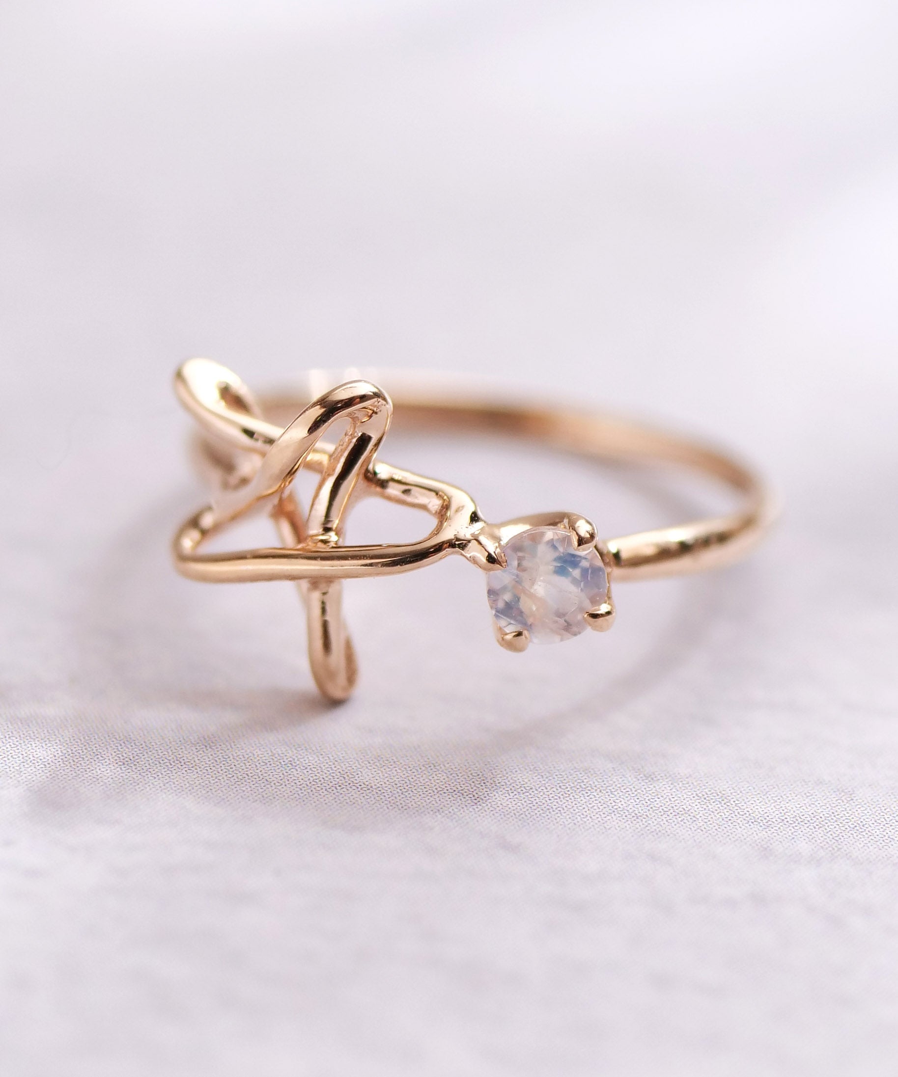 SV925 Graffiti Star Ear Cuff S Gold