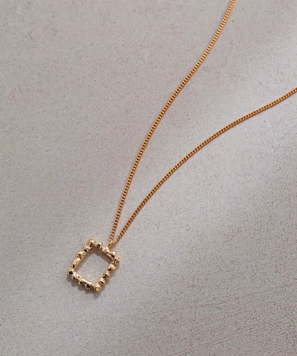 ピアスHAPPY BAG〈Gold〉