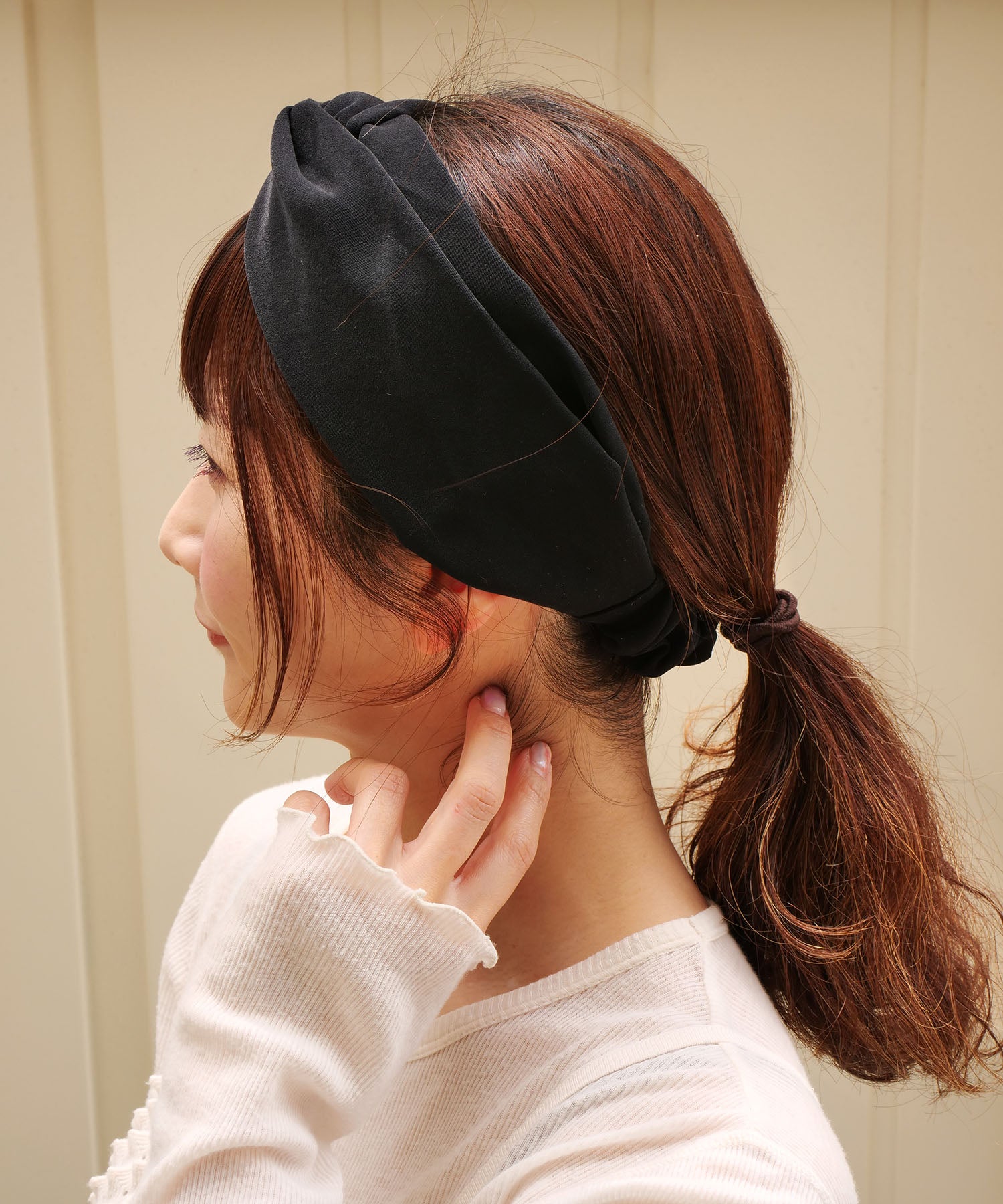 Suede-like Turban