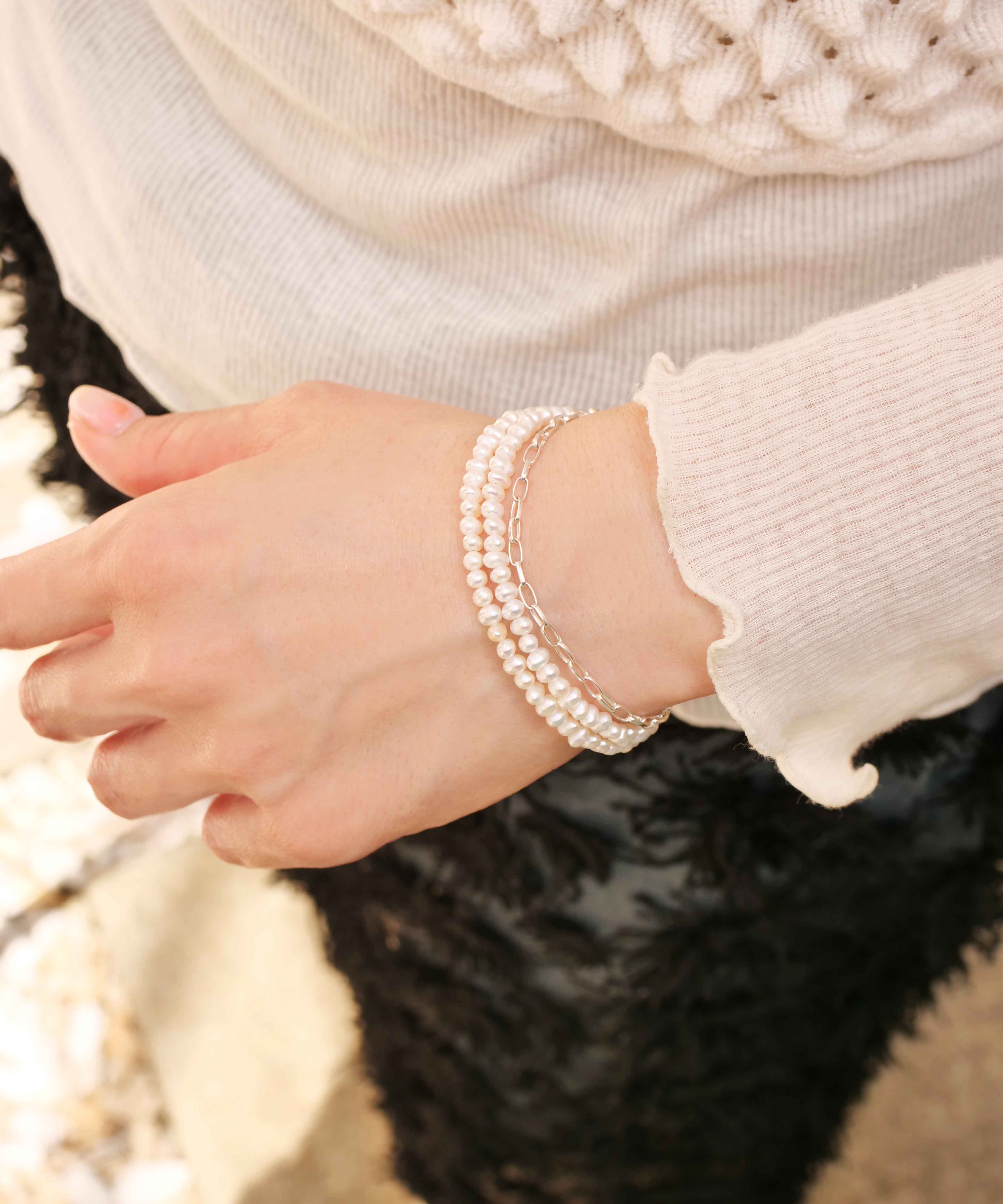 SV925 round choker necklace with crack and frost crystal