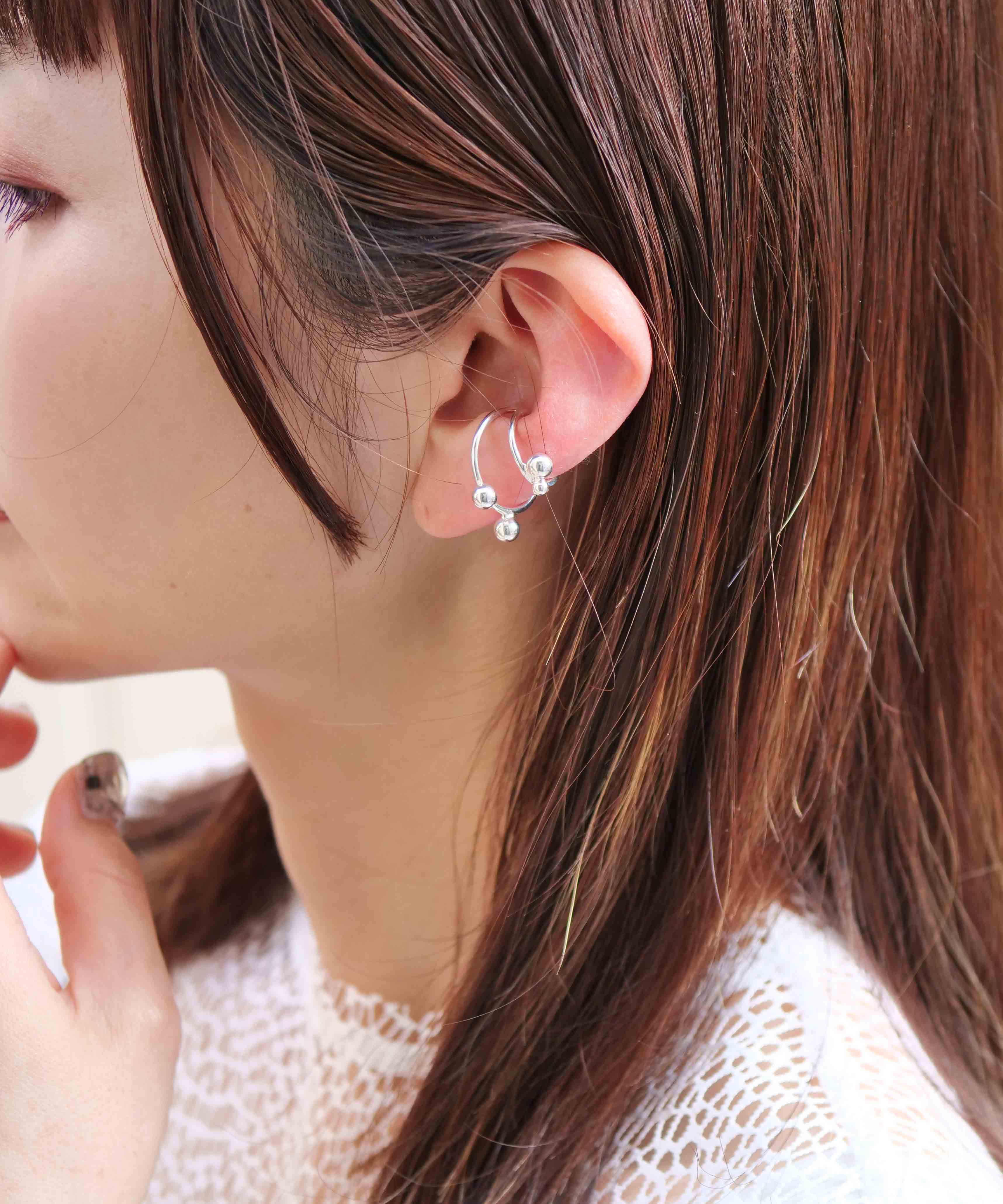 クリスマス限定　5waymini淡水パールチョーカーブレスset シルバー