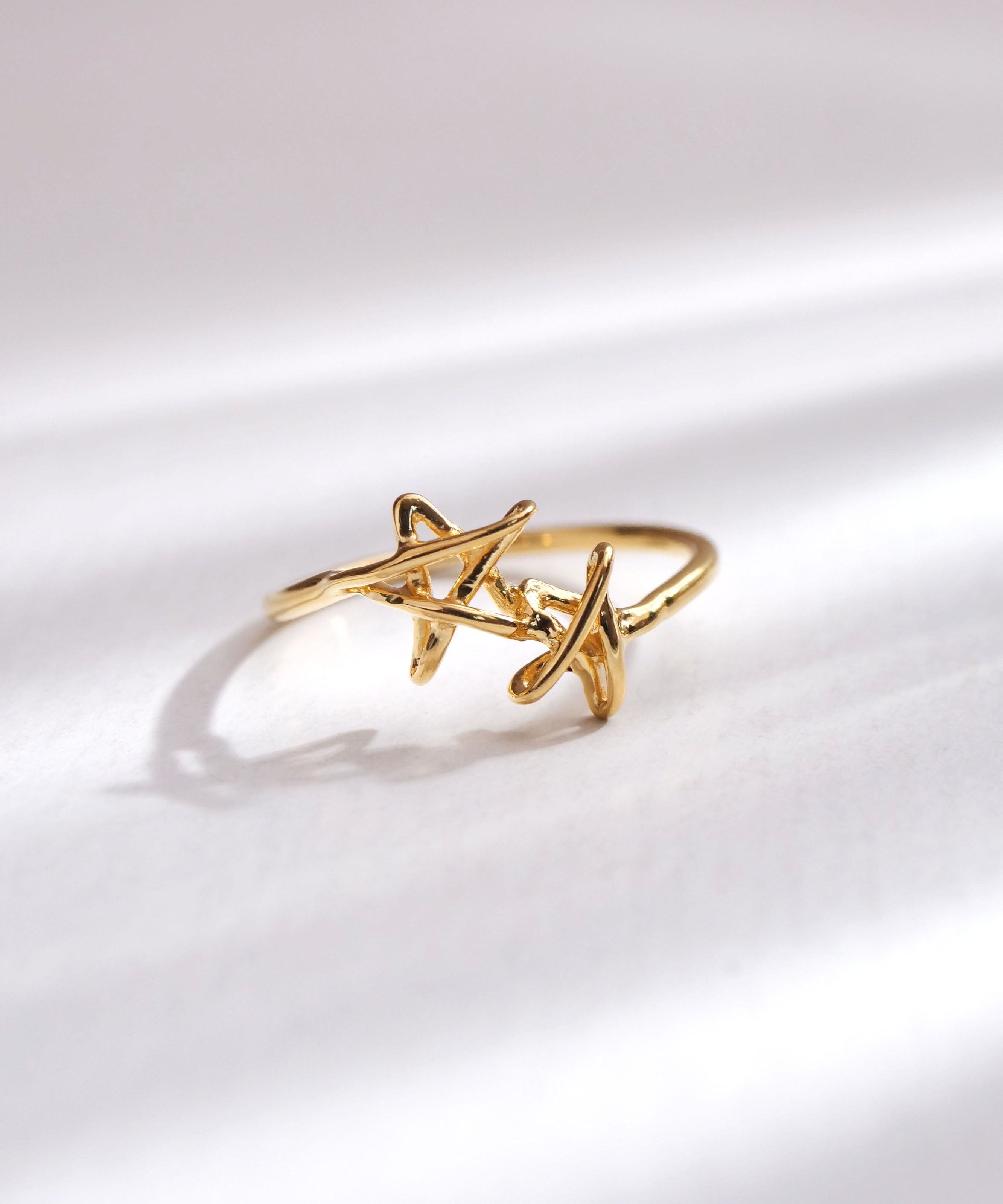 Christmas limited edition Graffiti star necklace &amp; ear cuff set