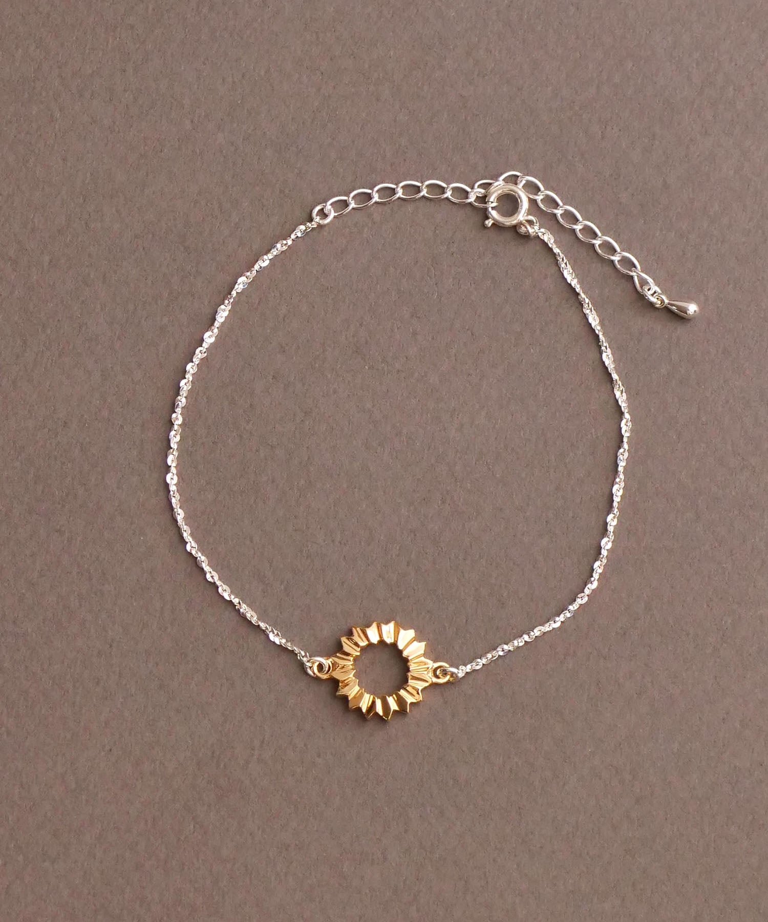 SV925フォールドオリガミメタルブレスレット ミックス